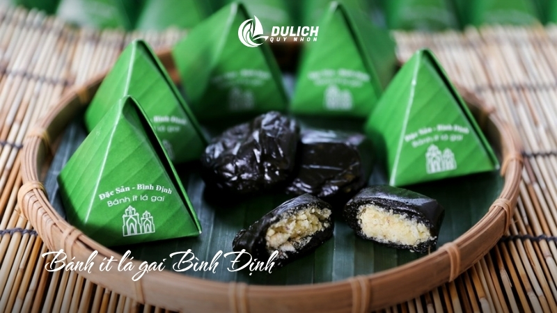 Bánh ít lá gai Bình Định dẻo thơm