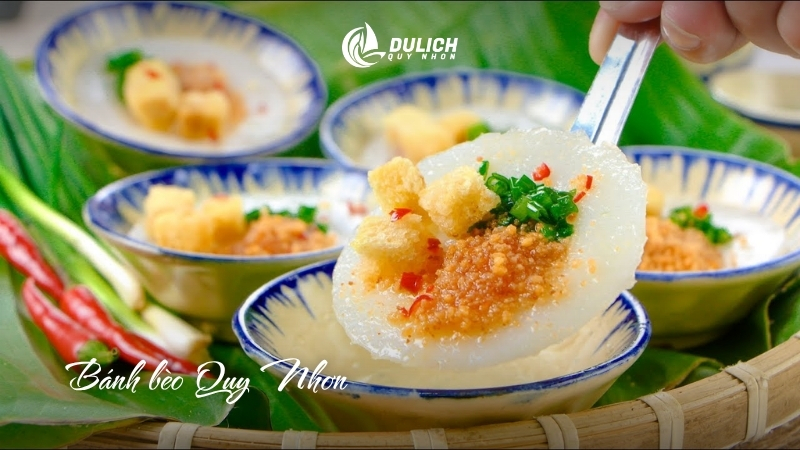 Bánh bèo Quy Nhơn mềm mịn topping hấp dẫn