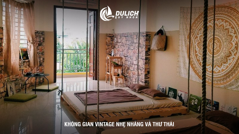 Không gian vintage nhẹ nhàng và thư thái