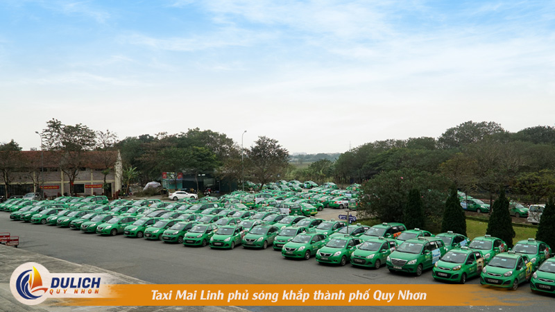 Taxi Mai Linh Quy Nhơn phủ sóng khắp thành phố Quy Nhơn