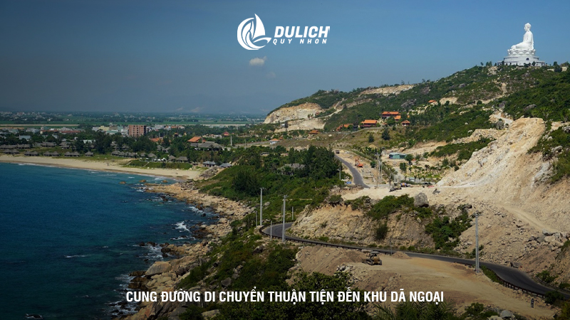 Cung đường di chuyển thuận tiện đến khu dã ngoại