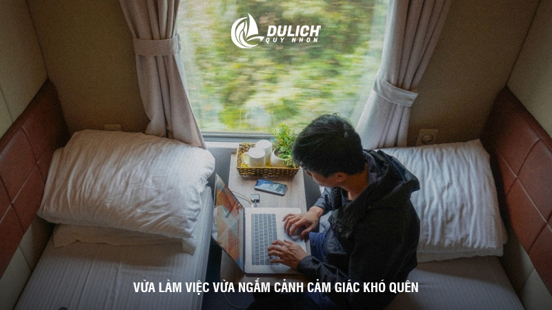 Vừa làm việc vừa ngắm cảnh cảm giác khó quên