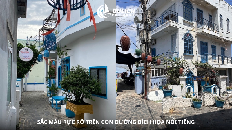Sắc màu rực rỡ trên con đường bích họa nổi tiếng