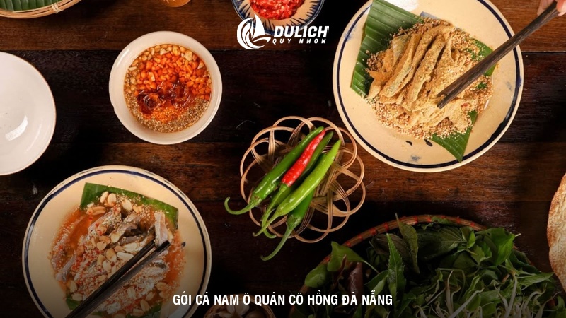 Gỏi cá Nam Ô quán cô Hồng Đà Nẵng