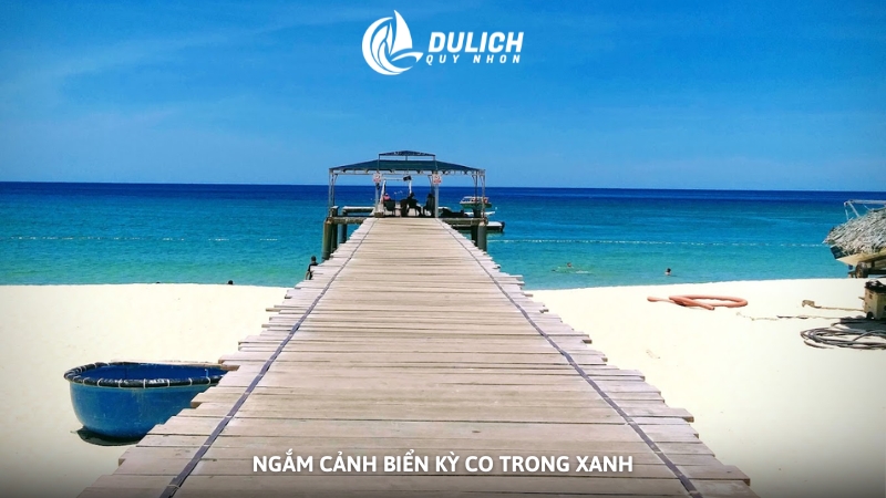 Ngắm cảnh biển Kỳ Co trong xanh 