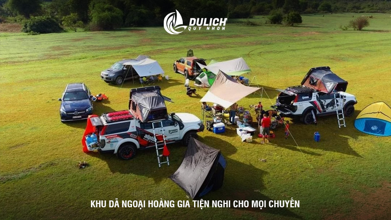 Khu dã ngoại Hoàng Gia tiện nghi cho mọi chuyến