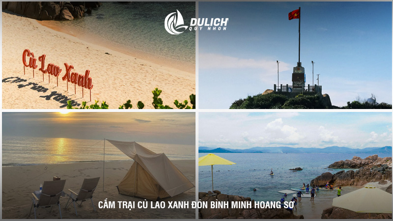 Cắm trại Cù Lao Xanh đón bình minh hoang sơ