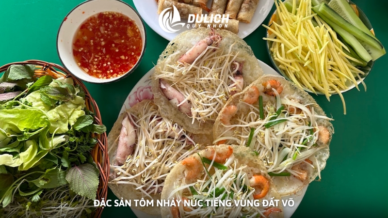 Đặc sản tôm nhảy nức tiếng vùng đất võ