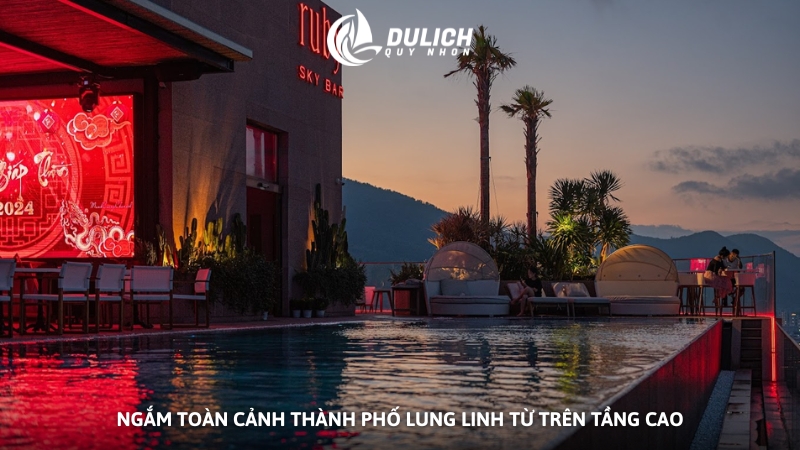 Ngắm toàn cảnh thành phố lung linh từ trên tầng cao
