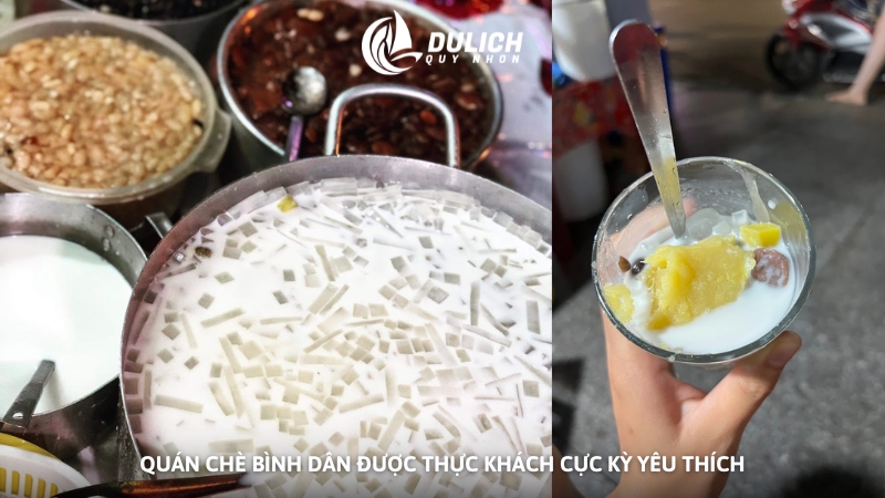 Quán chè bình dân được thực khách cực kỳ yêu thích