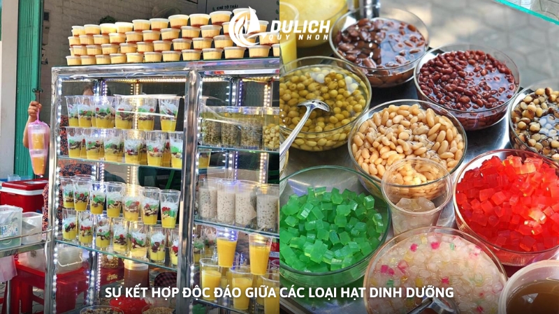 Sự kết hợp độc đáo giữa các loại hạt dinh dưỡng