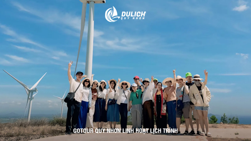 GoTour Quy Nhơn linh hoạt lịch trình