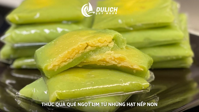 Thức quà quê ngọt lịm từ những hạt nếp non