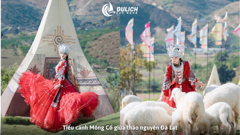 Tiểu cảnh Mông Cổ giữa thảo nguyên Đà Lạt