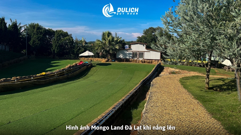 Hình ảnh Mongo Land Đà Lạt khi nắng lên