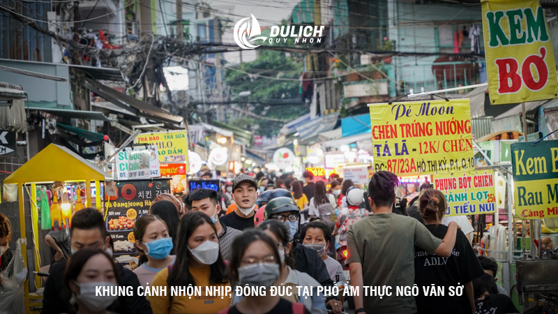 Phố ẩm thực Ngô Văn Sở Quy Nhơn