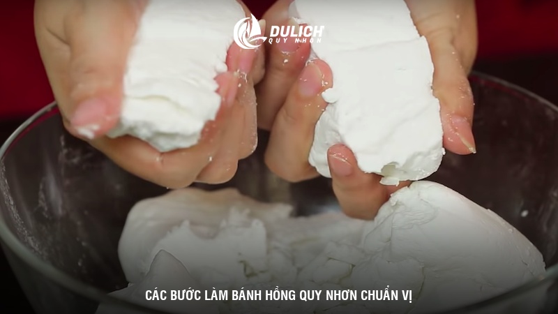 Các bước làm bánh hồng Quy Nhơn chuẩn vị