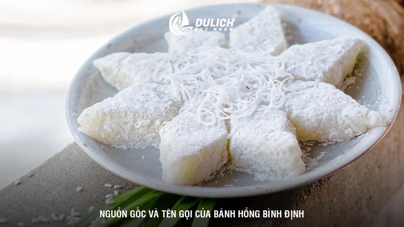 Nguồn gốc và tên gọi của bánh Hồng Bình Định