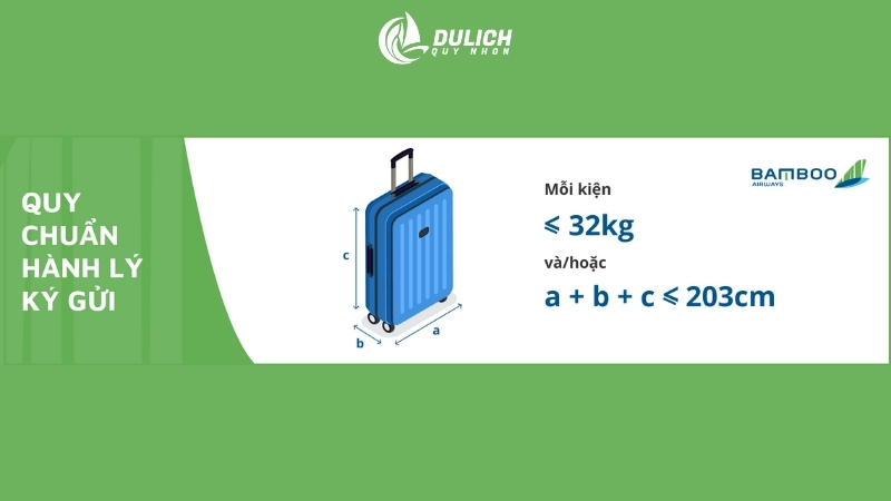 Quy định hành lý xách tay và ký gửi Bamboo Airways