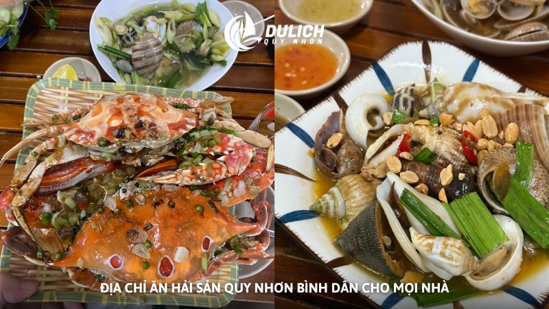 Địa chỉ ăn hải sản Quy Nhơn bình dân cho mọi nhà