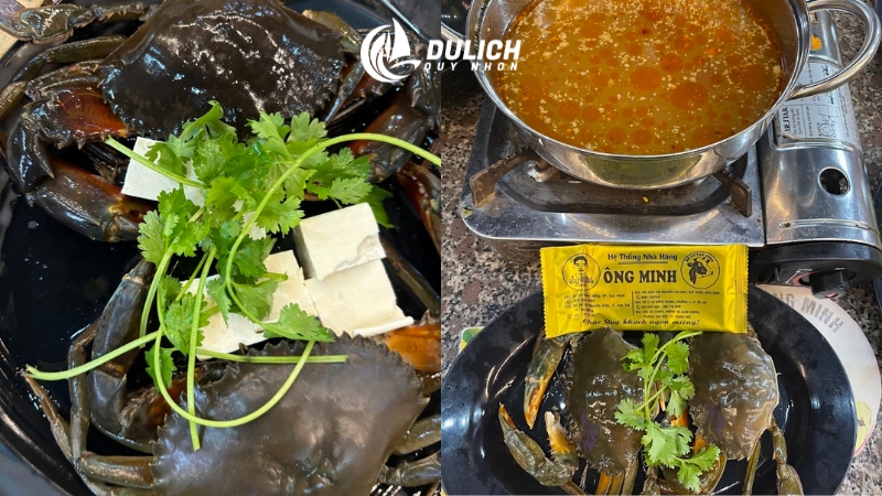 Bể hải sản tươi sống chọn tại vòi hấp dẫn