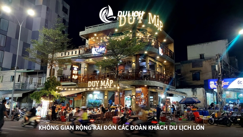 Không gian rộng rãi đón các đoàn khách du lịch lớn