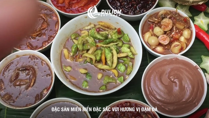 Đặc sản miền biển đặc sắc với hương vị đậm đà