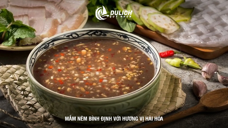 Mắm nêm Bình Định với hương vị hài hòa