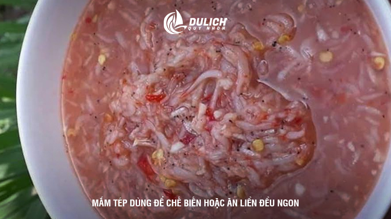 Mắm tép dùng để chế biến hoặc ăn liền đều ngon (ảnh cũ)