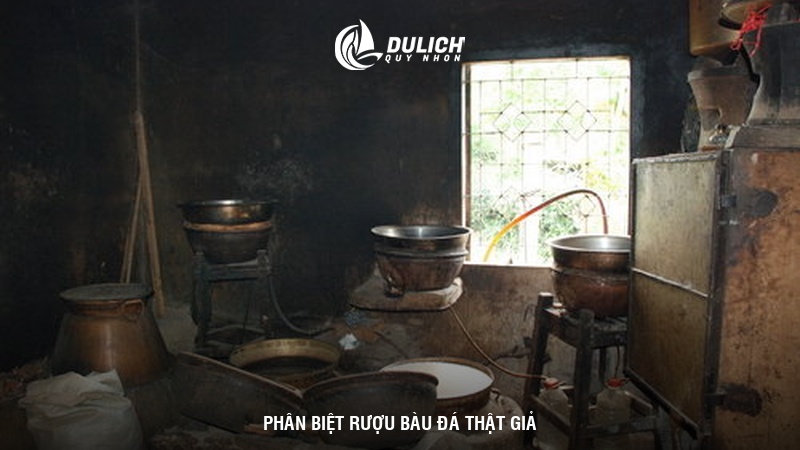 Phân biệt rượu Bàu Đá thật giả