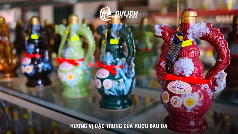 Hương vị đặc trưng của rượu Bàu Đá