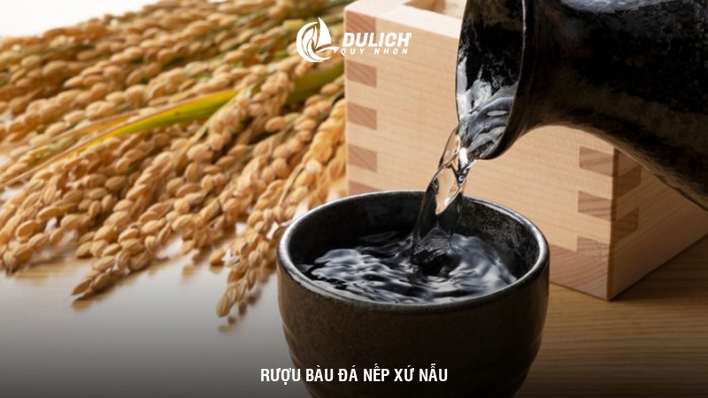 Rượu Bàu Đá nếp xứ Nẫu