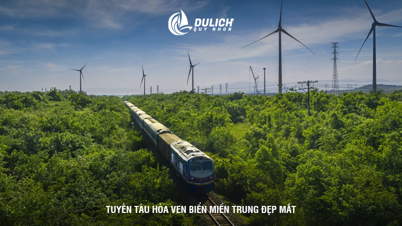 Tuyến tàu hỏa ven biển miền Trung đẹp mắt