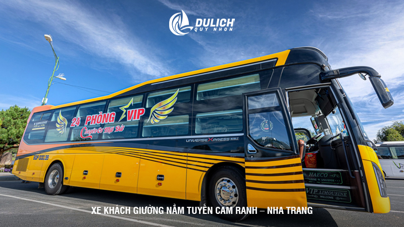Xe khách giường nằm tuyến Cam Ranh – Nha Trang
