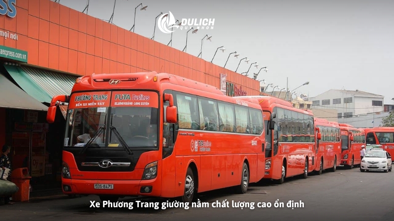 Xe Phương Trang giường nằm chất lượng cao ổn định