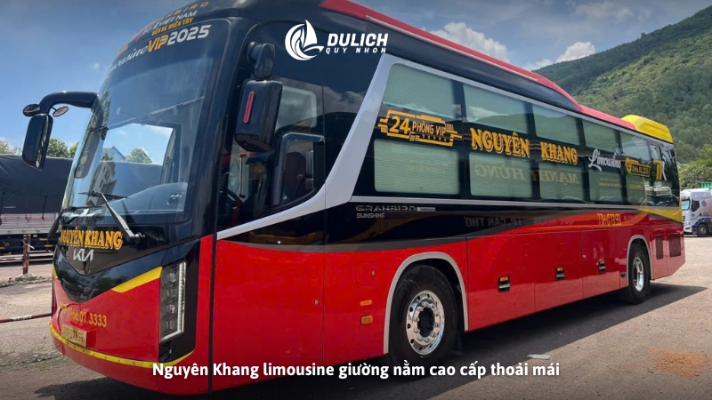Nguyên Khang limousine giường nằm cao cấp thoải mái