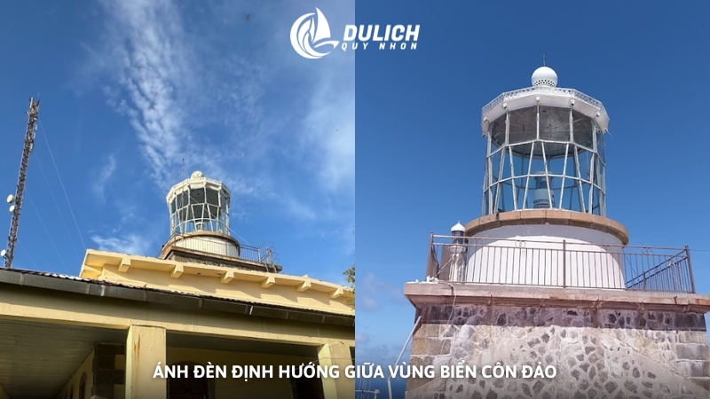 Ánh đèn định hướng giữa vùng biển Côn Đảo