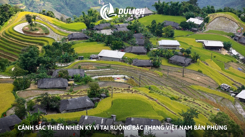 Cảnh sắc thiên nhiên kỳ vĩ tại ruộng bậc thang Việt Nam Bản Phùng