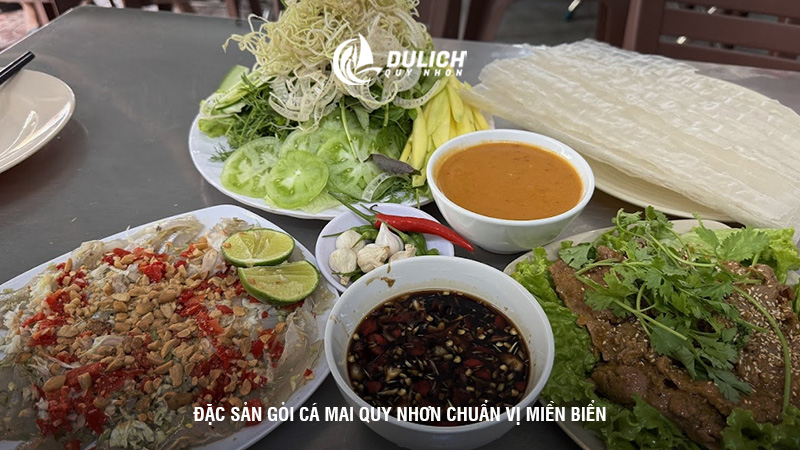 Đặc sản gỏi cá mai Quy Nhơn chuẩn vị miền biển