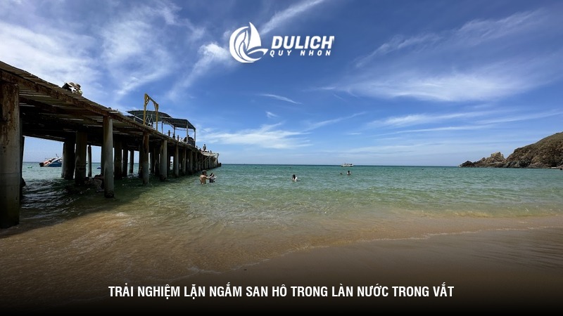 Trải nghiệm lặn ngắm san hô trong làn nước trong vắt