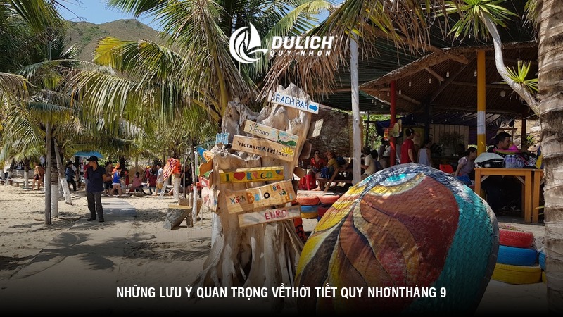Những lưu ý quan trọng về thời tiết Quy Nhơn tháng 9