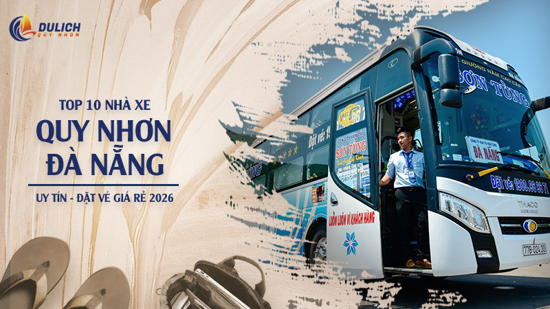 Top 10 Nhà Xe Quy Nhơn Đà Nẵng Uy Tín - Đặt Vé Giá Rẻ 2026