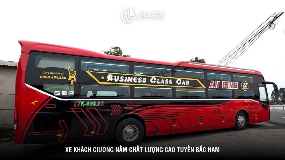 Xe khách giường nằm chất lượng cao tuyến Bắc Nam