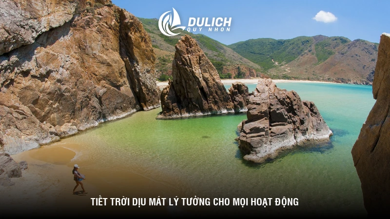 Tiết trời dịu mát lý tưởng cho mọi hoạt động