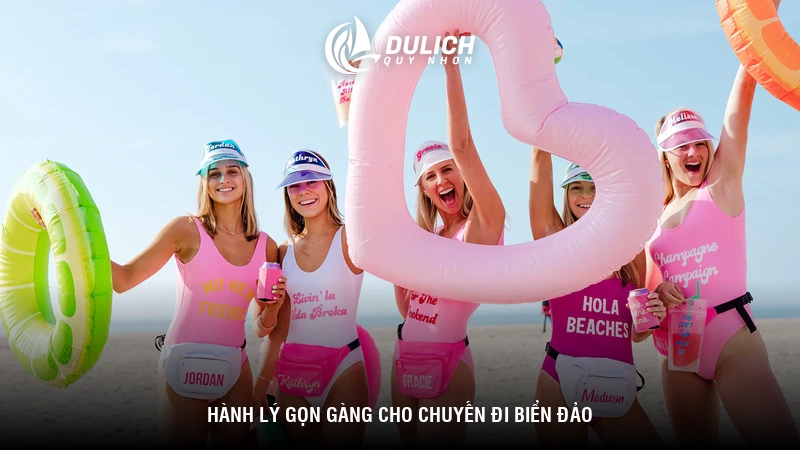 Hành lý gọn gàng cho chuyến đi biển đảo