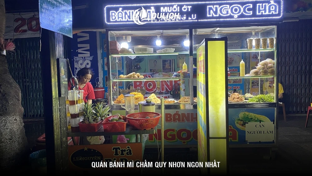 Quán bánh mì chấm Quy Nhơn ngon nhất 
