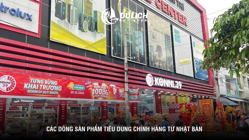 Các dòng sản phẩm tiêu dùng chính hãng từ Nhật Bản
