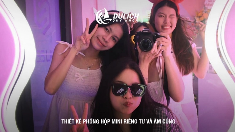 Thiết kế phòng hộp mini riêng tư và ấm cúng